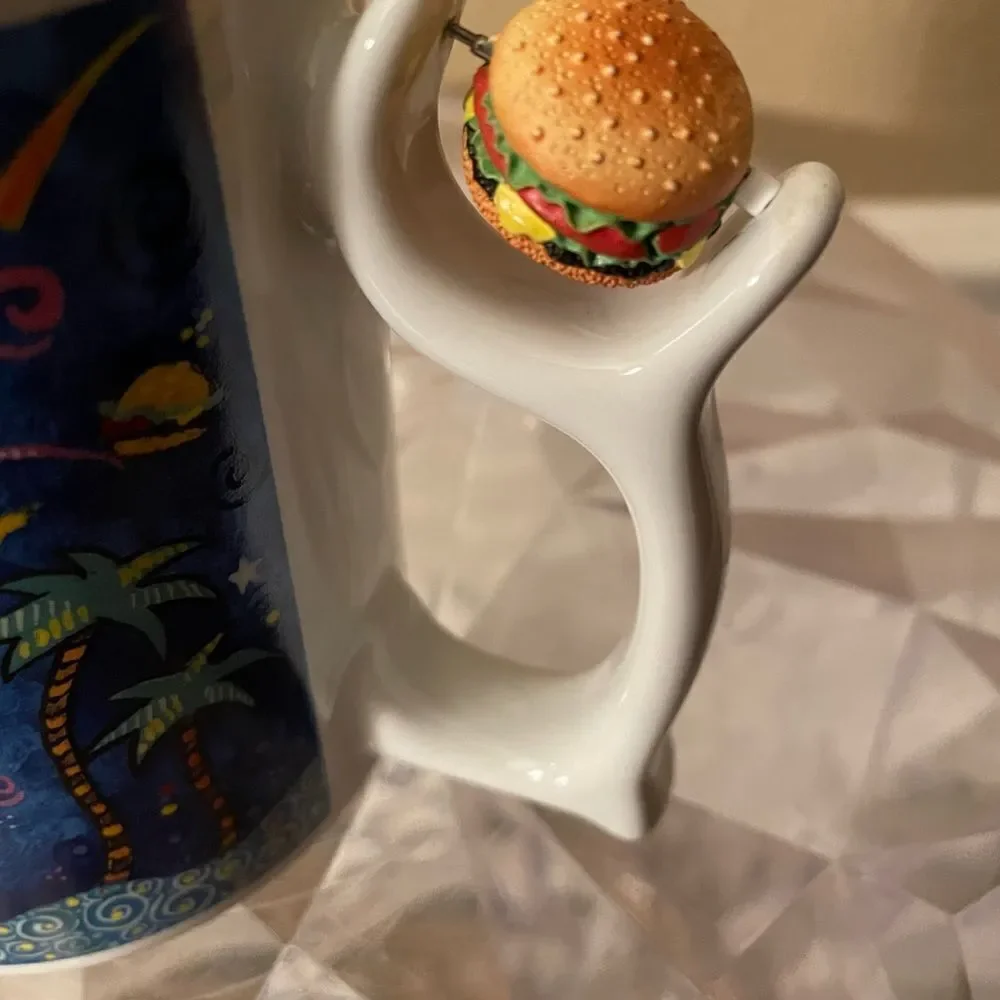 Spinners Talus Cheeseburger In Paradise Ceramic Spinner Mug